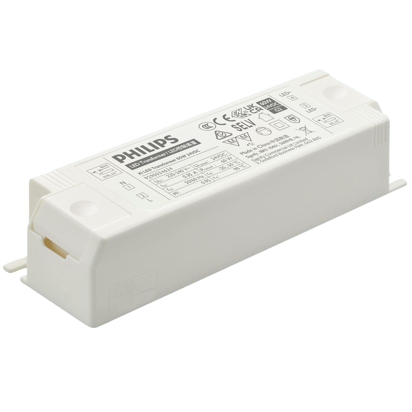 Philips LED Transformer  60W 24VDC 929003463480