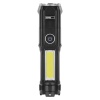 Latarka LED z wbudowanym akumulatorem 1200mAh 3,7V 150lm IP44 czarna Emos P3214 pion.jpg