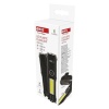 Latarka LED z wbudowanym akumulatorem 1200mAh 3,7V 150lm IP44 czarna Emos P3214 opakowanie bok.jpg