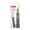 Latarka ładowalna LED 600lm 1200mAh metalowa IP44 szaro-zielona Emos P3118 opakowanie.jpg