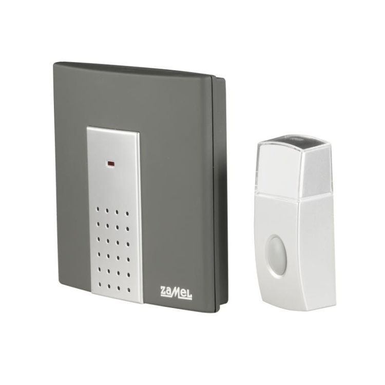 Dzwonek bezprzewodowy SATTINO bateryjny Zamel ST-230 bok.jpg