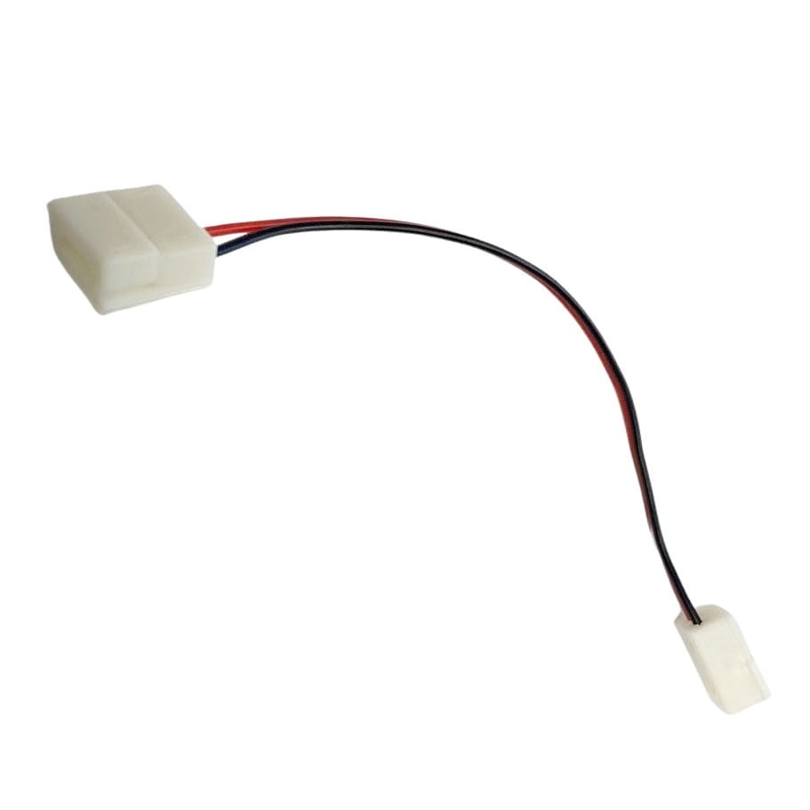 Złączka MONO 10mm dwustronna z przewodem do taśm LED w silikonie IP63