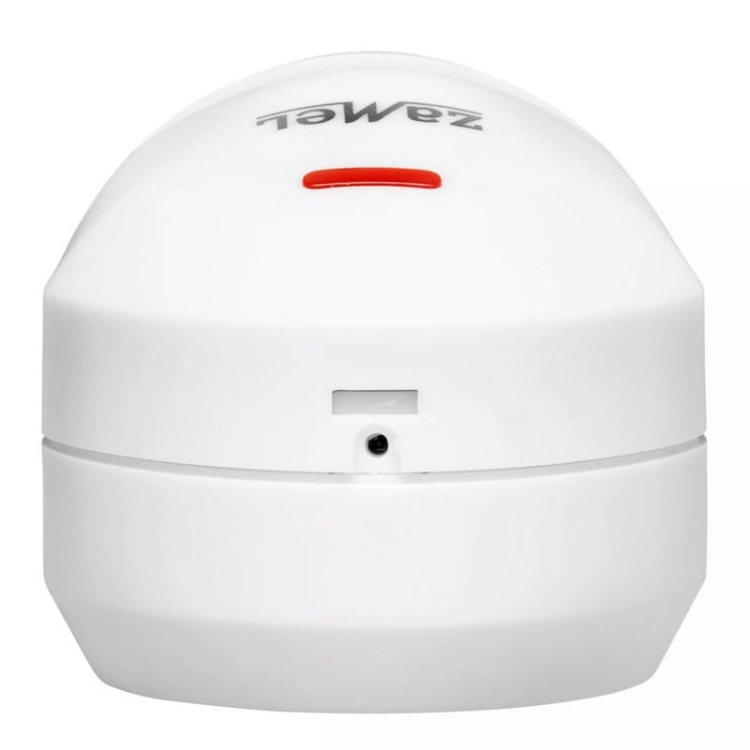 Mini alarm ZAM-400 z wbudowaną syreną sterowany pilotem Zamel czujnka.jpg