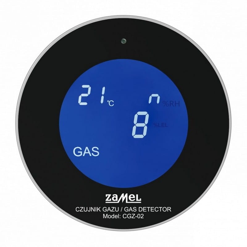 Czujnik gazu ziemnego i LPG Wi-Fi TUYA Zamel CGZ-02 front.jpg