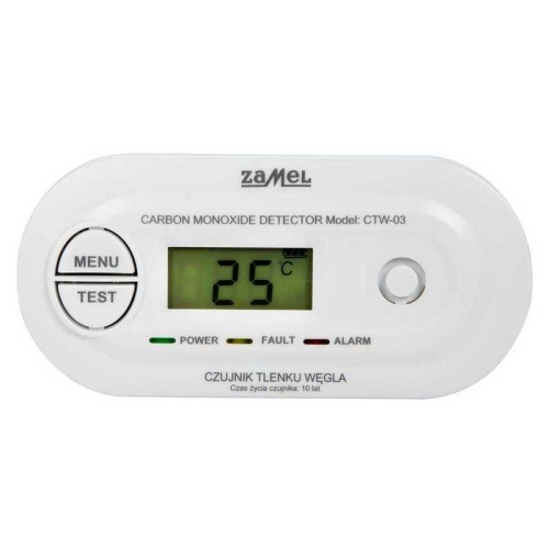 Czujnik tlenku węgla bateryjny Zamel CTW-03 front.jpg