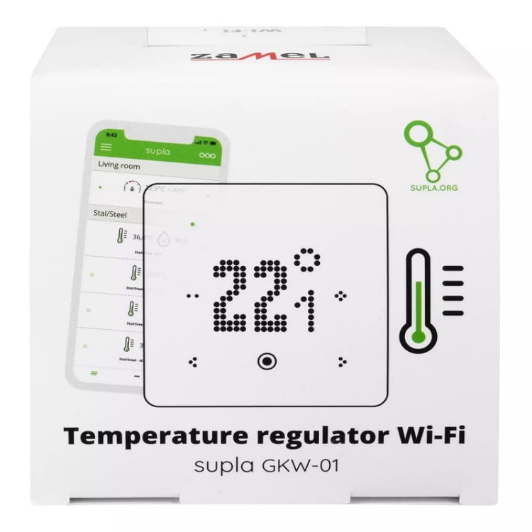 Regulator temperatury WiFi czarny Zamel GKW-01 opakowanie.jpg