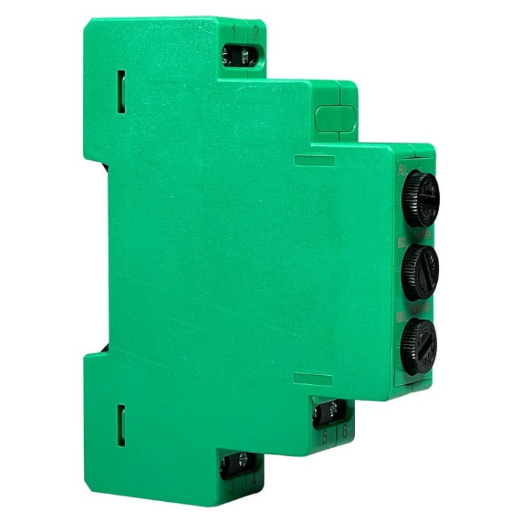 Gniazdo bezpiecznikowe modułowe Zamel GBM-03 bok.jpg