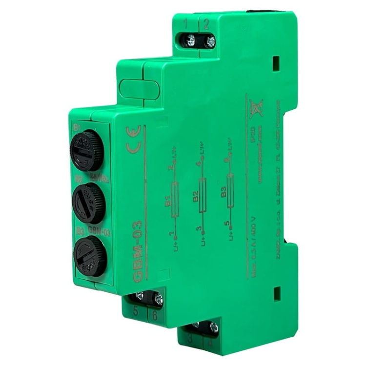 Gniazdo bezpiecznikowe modułowe Zamel GBM-03.jpg