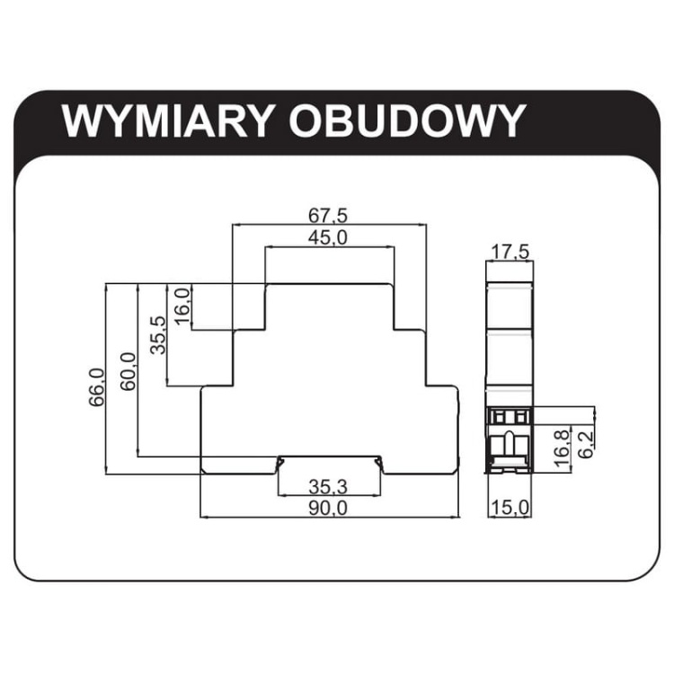 Przekaźnik bistabilny 230V AC Zamel PBM-01 wymiary.jpg