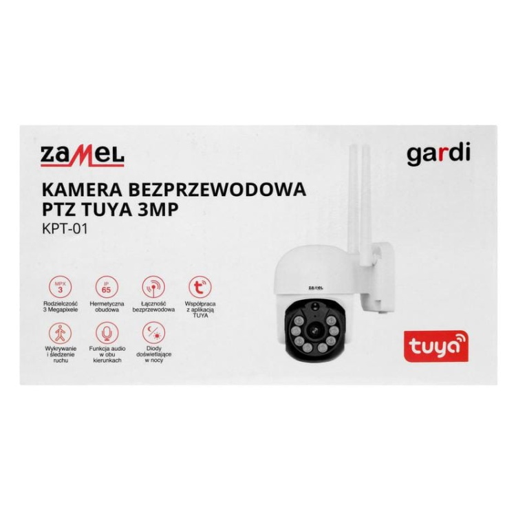 Kamera bezprzewodowa TUYA rozdzielczość 3MPx Zamel KPT-01 opakowanie.jpg