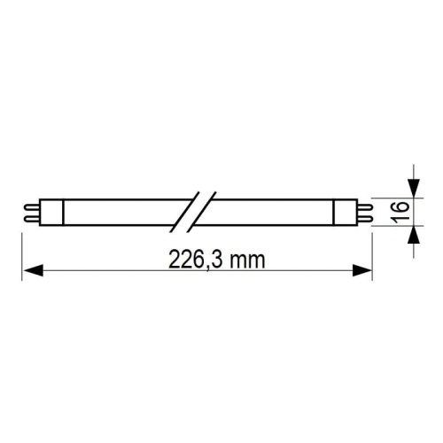 Świetlówka MST TL Mini Super 80 6W 840 G5 8W 310lm 4000K PHILIPS wymiary.jpg