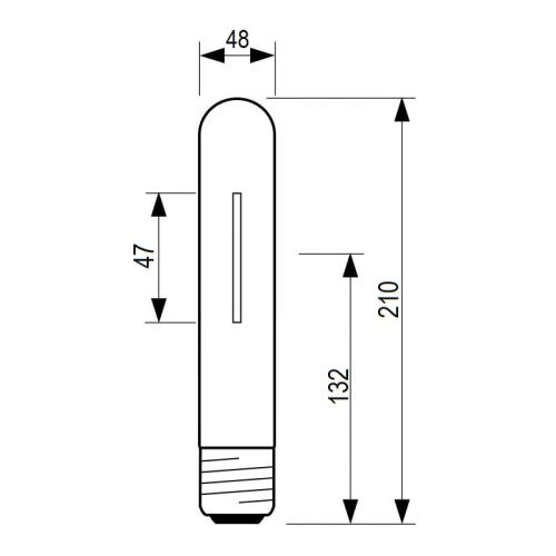Wysokoprężna lampa sodowa MASTER SON-T PIA Plus 100W220 E40 SL12 10600lm 2000K PHILIPS wymiary