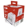 Przedłużacz 2×2P+Z ładowarka indukcyjna i 3xUSB 2m biały kostka EMOS P0212CQ opakowanie.jpg