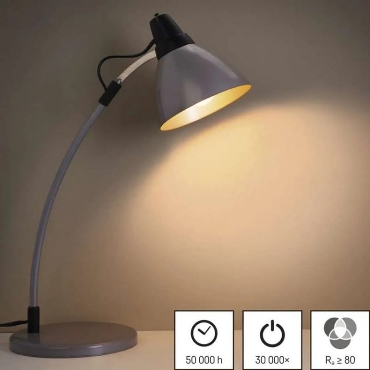 Żarówka E27 LED filament A60 7,2W=100W 1521lm biała ciepła 2700K EMOS ZF5167 lampka na biurko.jpg