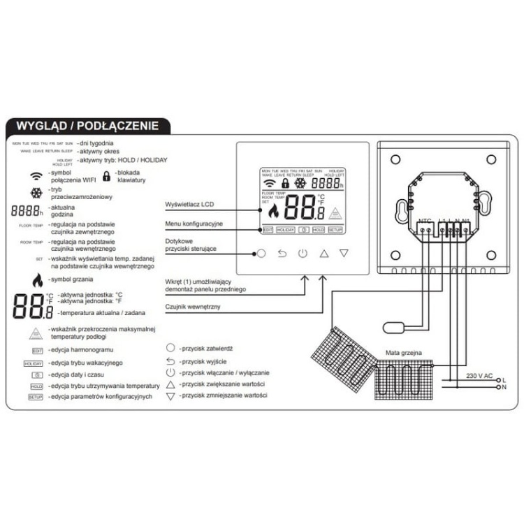 Regulator temperatury sonda WiFi biały Zamel RTW-01 wygląd.jpg