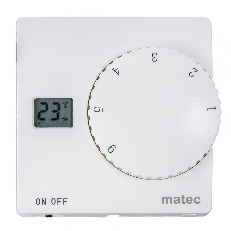 Regulator temperatury manualny Zamel RTS-01A front
