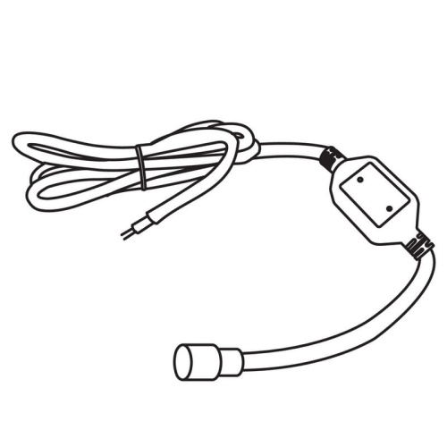 Przewód przyłączeniowy do węży świetlnych bez wtyczki GIVRO-PR SET Kanlux 38593 schemat