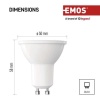 Żarówka LED Classic MR16 / GU10 / 7 W  (60 W) / 806 lm / zimna biel