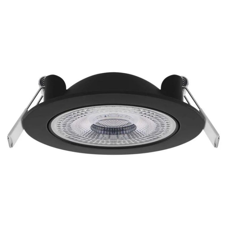 Oprawa punktowa LED GERI 6,5W CCT 700lm 36° czarna EMOS front