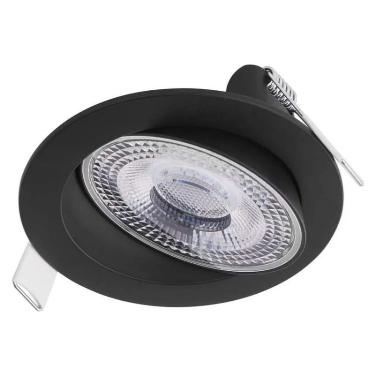 Oprawa punktowa LED GERI 6,5W CCT 700lm 36° czarna EMOS