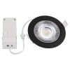 Oprawa punktowa LED GERI 6,5W CCT 700lm 36° czarna EMOS zestaw