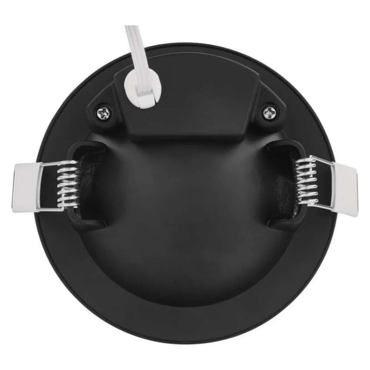 Oprawa punktowa LED GERI 6,5W CCT 700lm 36° czarna EMOS podtynkowa