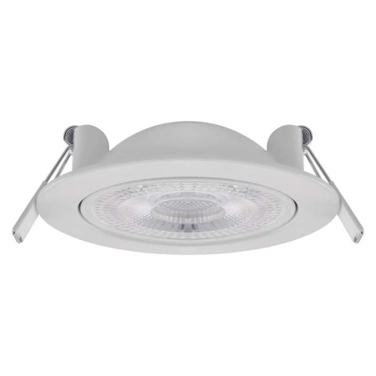 Oprawa punktowa LED GERI 6,5W CCT 700lm 36° biała IP20 EMOS front