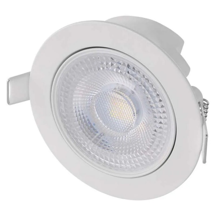 Oprawa punktowa LED GERI 6,5W CCT 700lm 36° biała IP20 EMOS regulowana