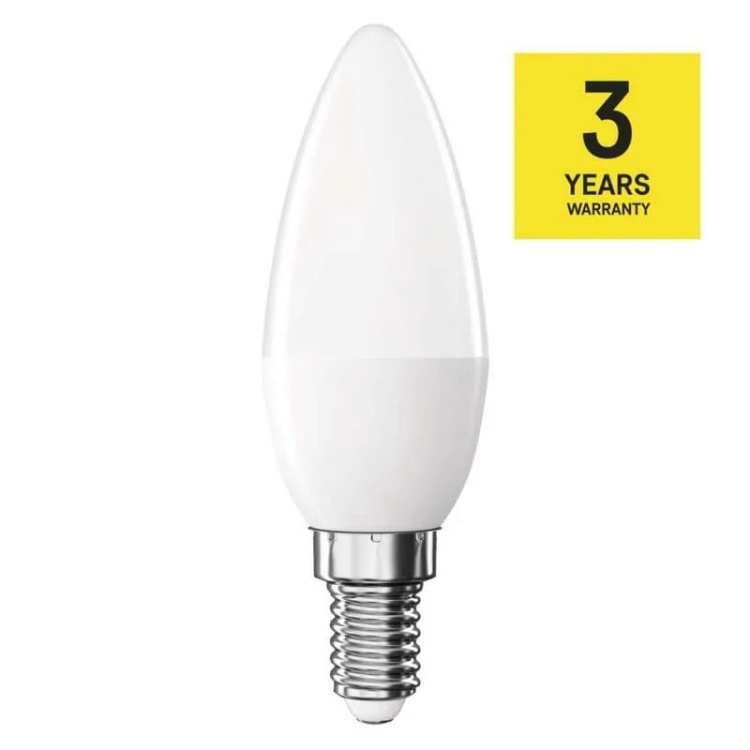 Żarówka LED Classic świeczka E14 6,5W=60W 2700K 806lm EMOS ZQ3E41 gwarancja