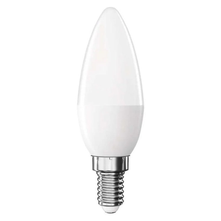 Żarówka LED Classic świeczka E14 6,5W=60W 2700K 806lm EMOS ZQ3E41 front