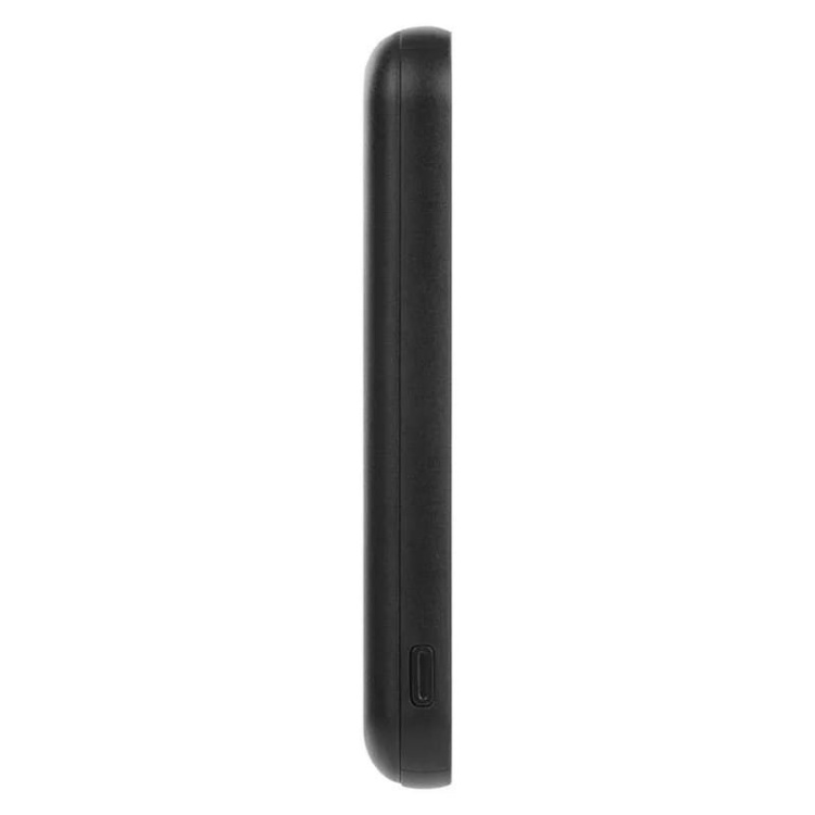 Powerbank WI 521 5000 mAh 20W + Wireless czarny EMOS bok