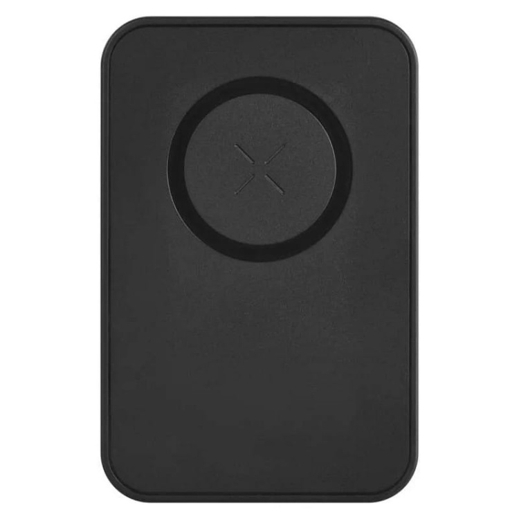 Powerbank WI 521 5000 mAh 20W + Wireless czarny EMOS tył