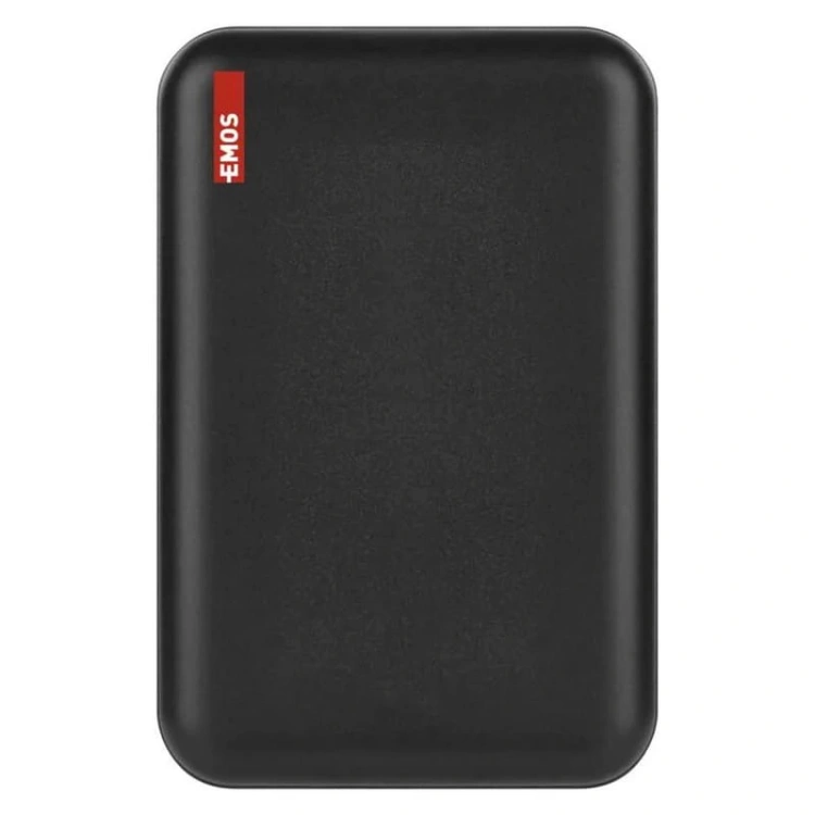 Powerbank WI 521 5000 mAh 20W + Wireless czarny EMOS front