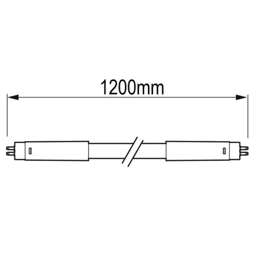 Świetlówka LED MAS LEDtube 1200mm HE 16.5W 840 T5 EU 2500lm 4000K PHILIPS wymiary