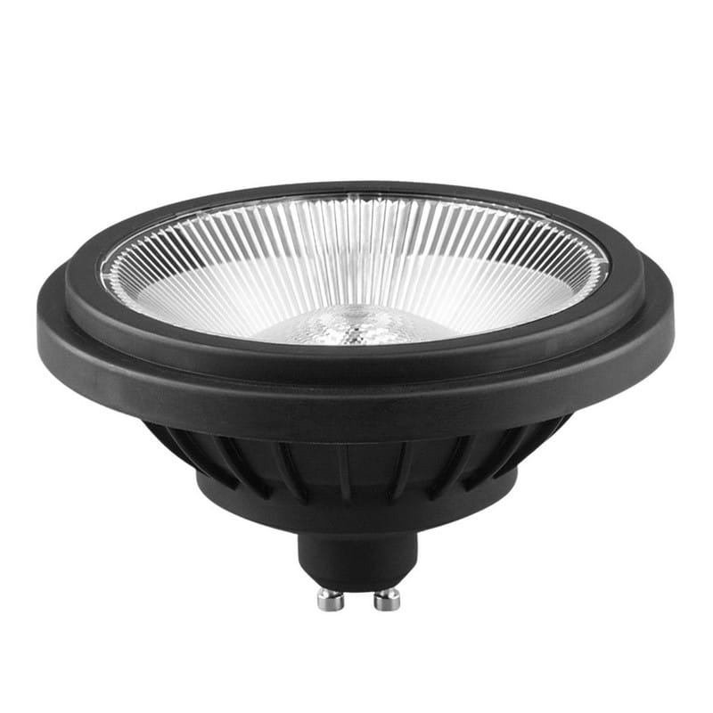 Żarówka LED ES111 GU10 14W b. ciepła 2700K 1200lm 40° czarna Spectrum