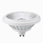 Żarówka LED ES111 GU10 14W b. neutralna 4000K 1200lm 40° biała obudowa Spectrum