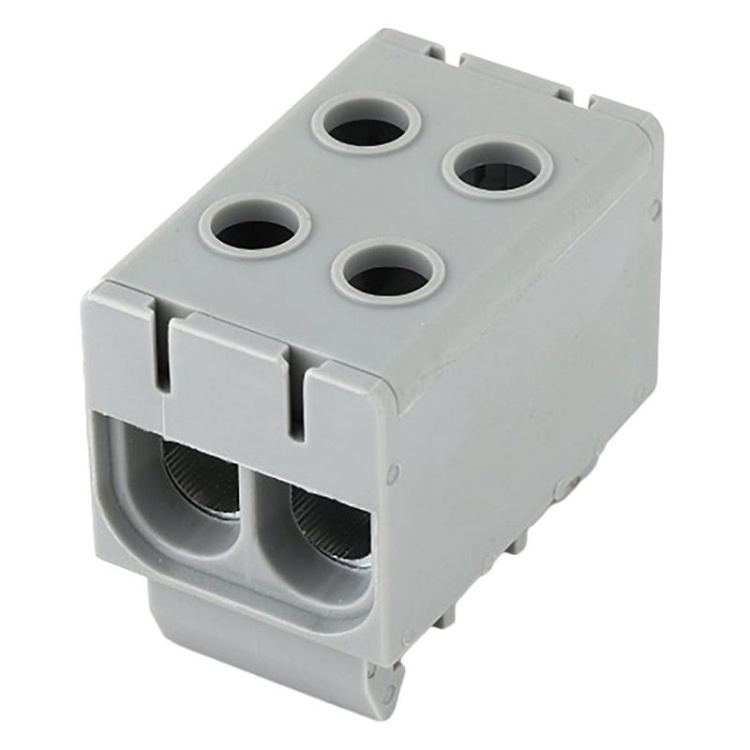 Listwa zaciskowa LZD w korpusie szara Cu i Al