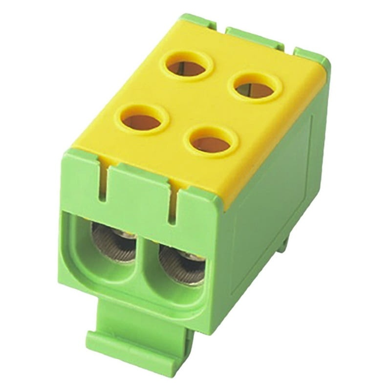 Listwa zaciskowa LZD w korpusie żółto-zielona Cu i Al