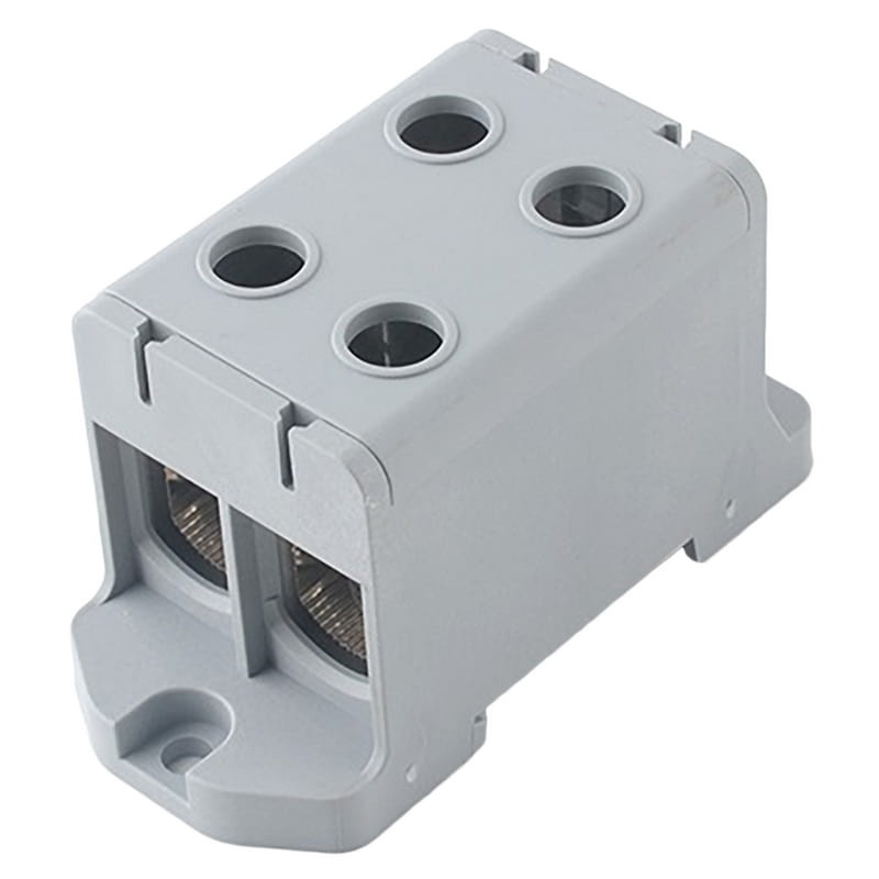 Listwa zaciskowa LZD w korpusie szara Cu i Al 16-95mm2