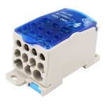 Blok rozdzielczy SPLIT 250A 12 otworów (5x2,5-16mm2 + 4x2,5-10mm2 + 2x6-35mm2 + 1x35-120mm2) Pawbol