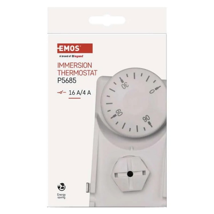 Termostat z sondą zanurzeniową EMOS P5685 opakowanie front