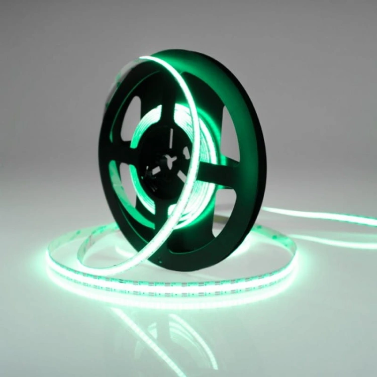 Taśma LED RGB COB 5m 75W 12V 810 na 1m IP20 zielony