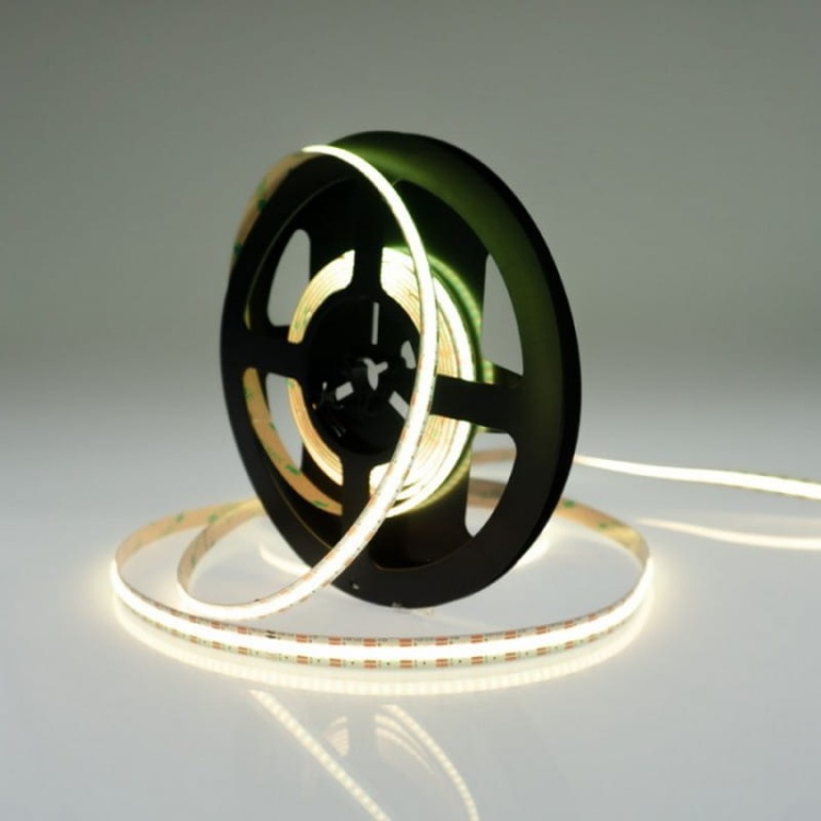 Taśma LED RGB COB 5m 75W 12V 450 na 1m IP20  żółty