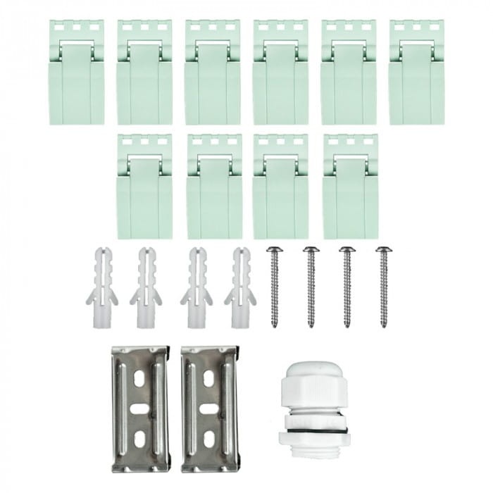 Oprawa hermetyczna L60cm + 2x tuba LED 18W 4000K 1800lm IP65 Ecolight zestaw