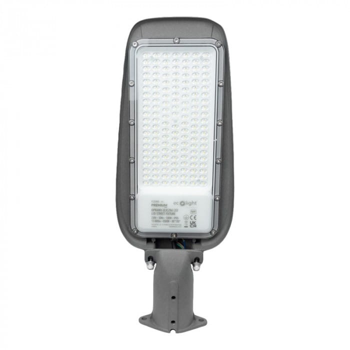 Oprawa uliczna LED PREMIUM 100W 6500K 13000lm IP65 szara Ecolight EC20406