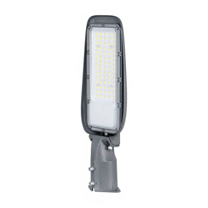 Oprawa uliczna LED PREMIUM 50W 6500K 6500lm IP65 szara Ecolight EC20404 front