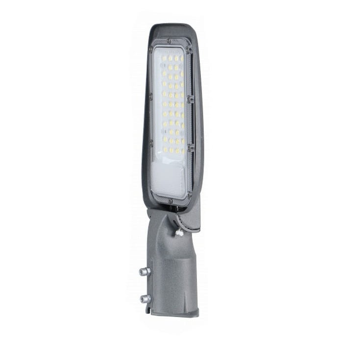 Oprawa uliczna LED PREMIUM 30W 6500K 3900lm IP65 szara Ecolight EC20402 front