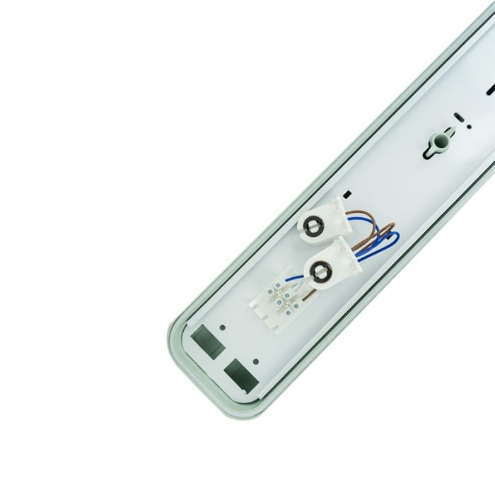 Oprawa hermetyczna pod dwie świetlówki T8 LED 150cm IP65 Ecolight zasilanie