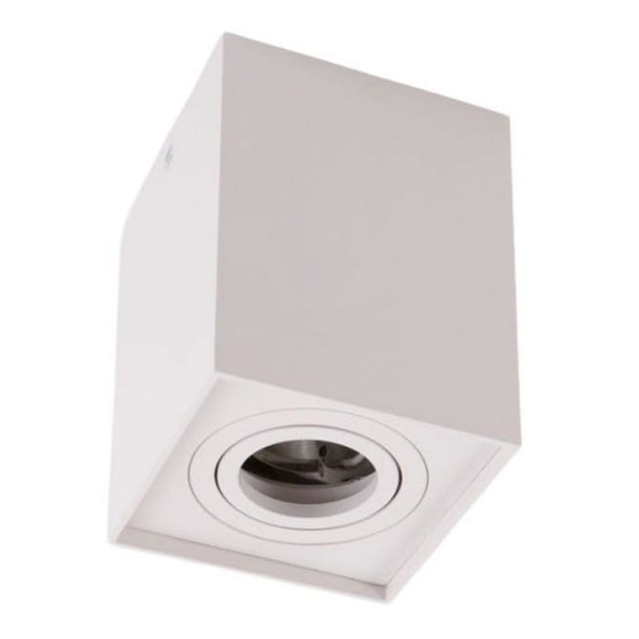 Oprawa natynkowa OHN-4B 35W GU10 regulowana kwadratowa biała Ecolight