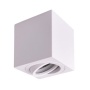 Oprawa natynkowa OHN-2B 35W GU10 regulowana kwadratowa biała Ecolight bok